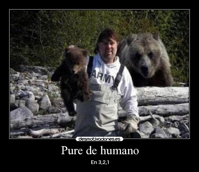 Pure de humano - En 3,2,1