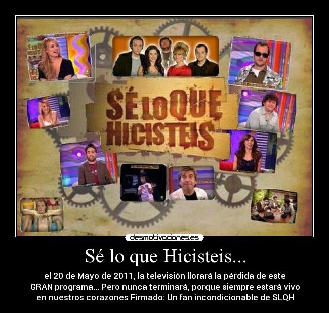 Sé lo que Hicisteis... -