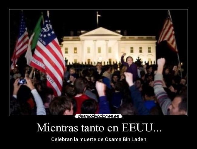 Mientras tanto en EEUU... - Celebran la muerte de Osama Bin Laden