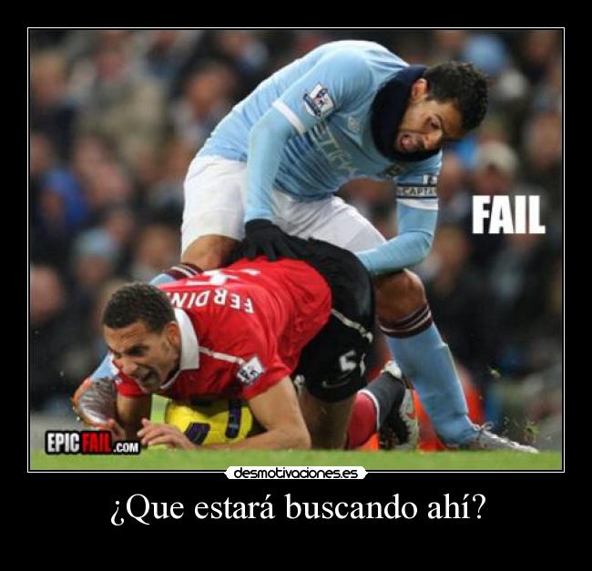 ¿Que estará buscando ahí? -