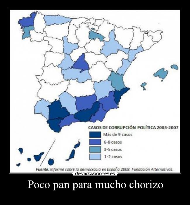 Poco pan para mucho chorizo - 