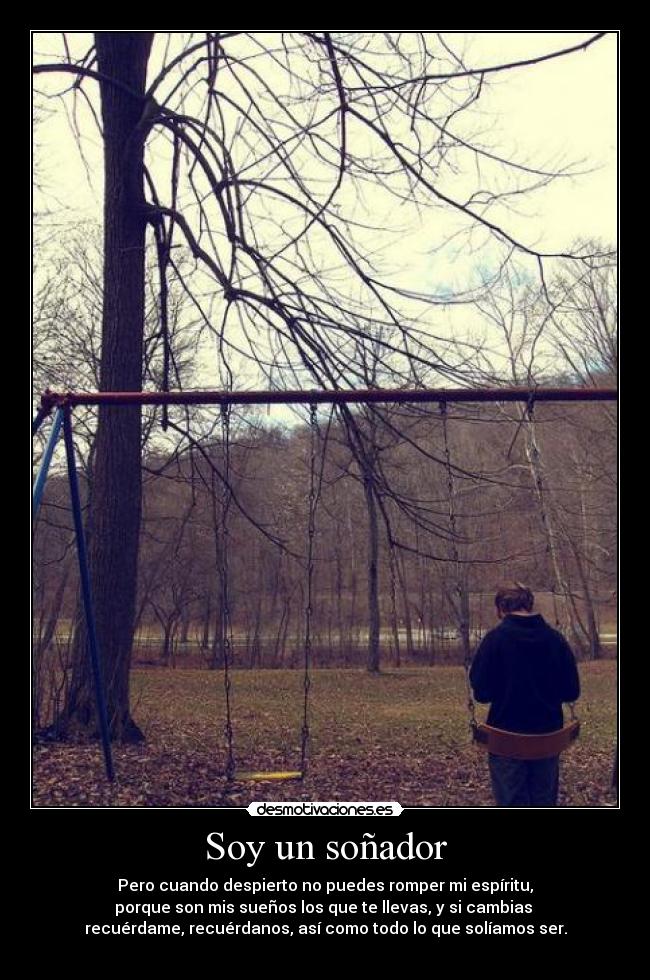 Soy un soñador - 