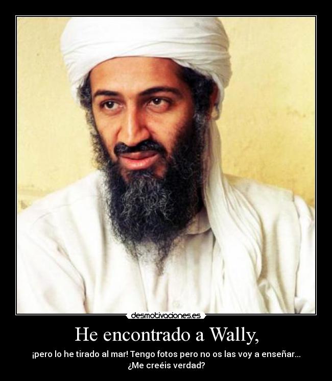 He encontrado a Wally, - 