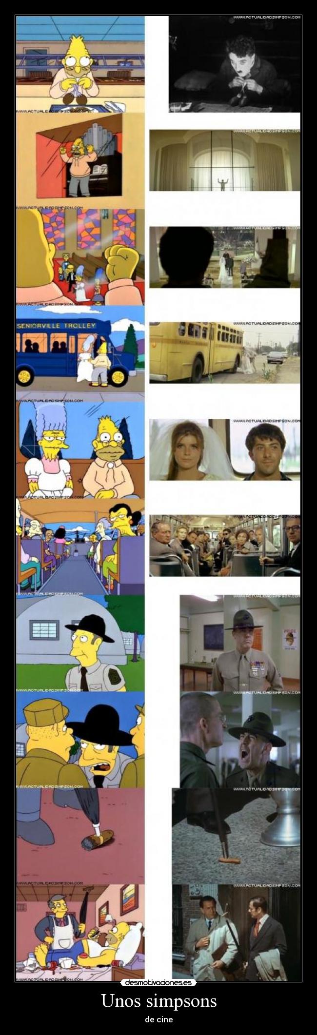 Unos simpsons -