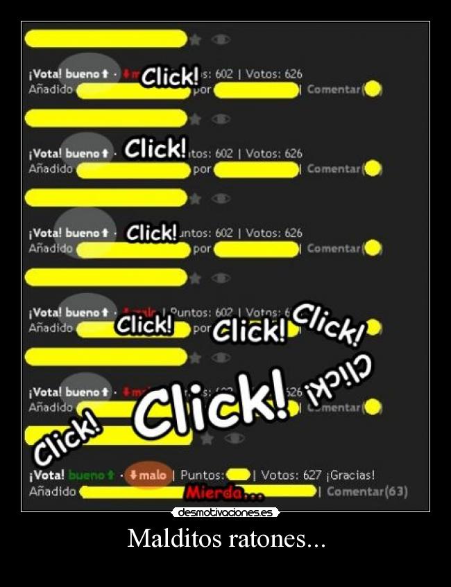 Malditos ratones... -