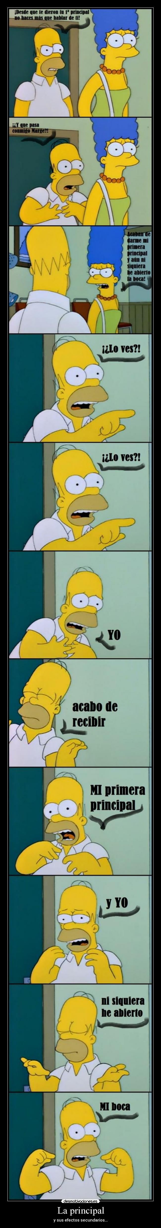 La principal - y sus efectos secundarios...