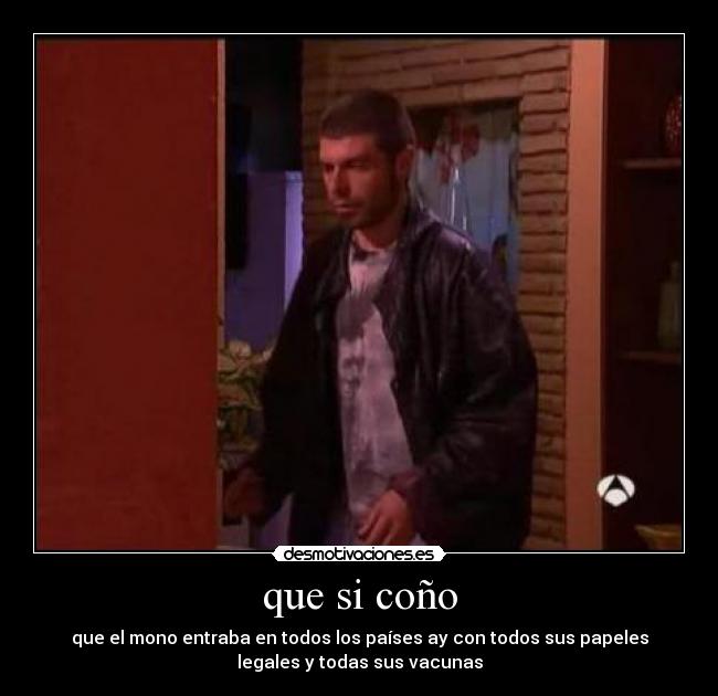que si coño -