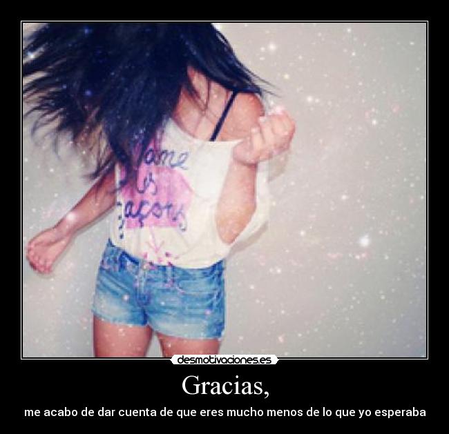 Gracias, - 