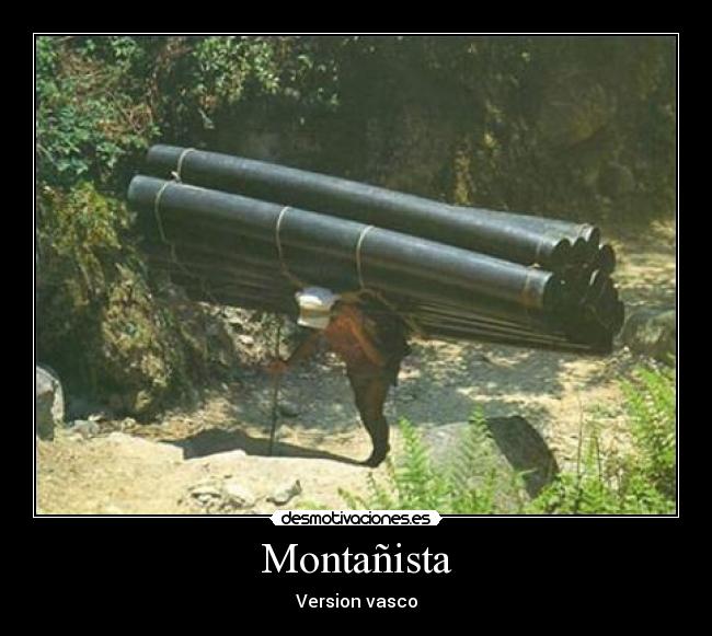 Montañista - Version vasco