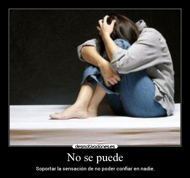 No se puede -
