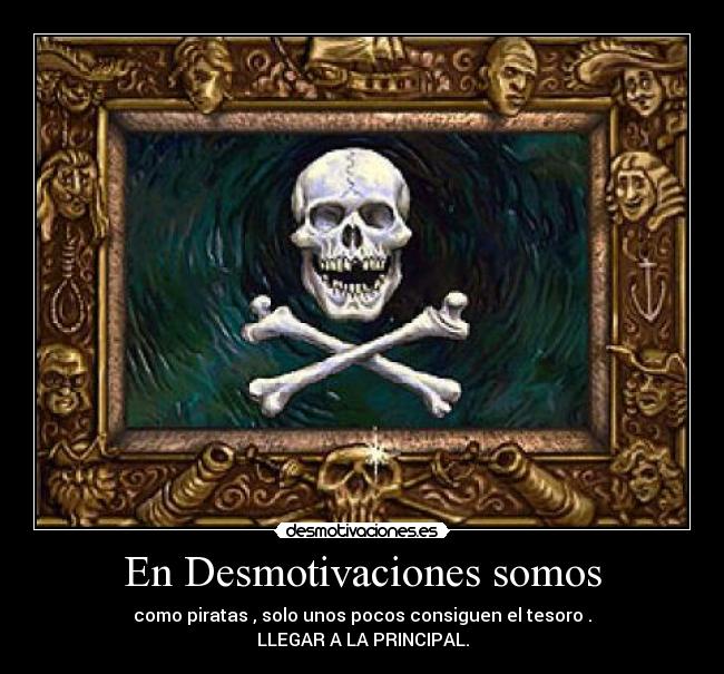 carteles desmotivaciones piratas desmotivaciones