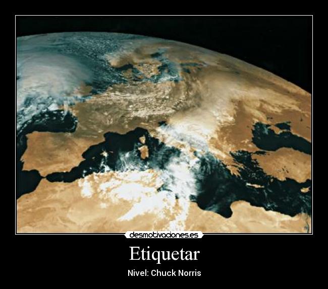 Etiquetar - Nivel: Chuck Norris