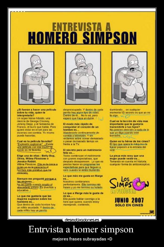 carteles las mejor son las marge desmotivaciones