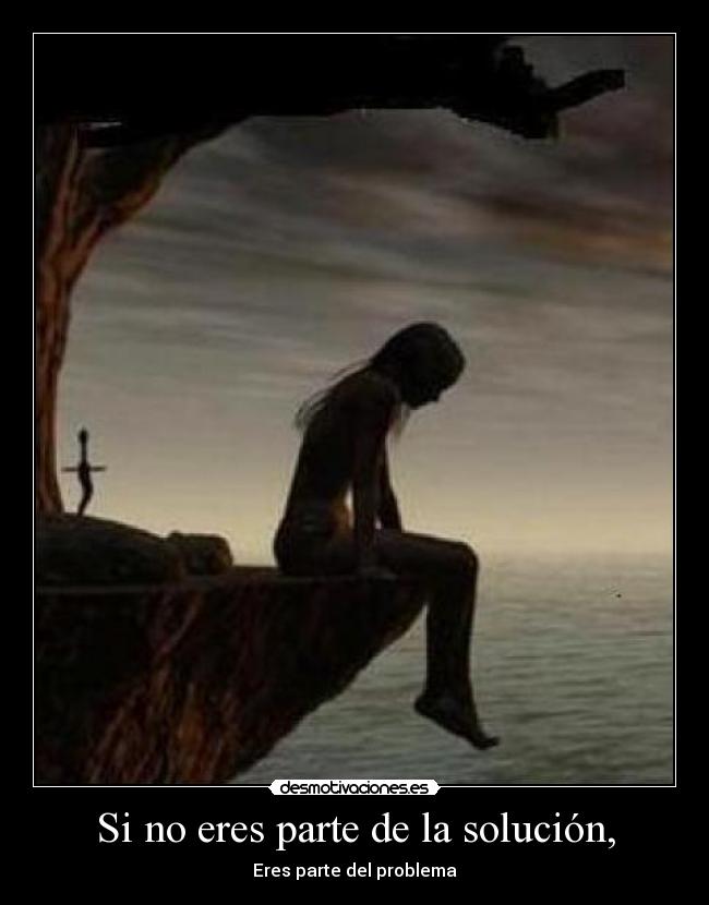 carteles problema solucion desmotivaciones