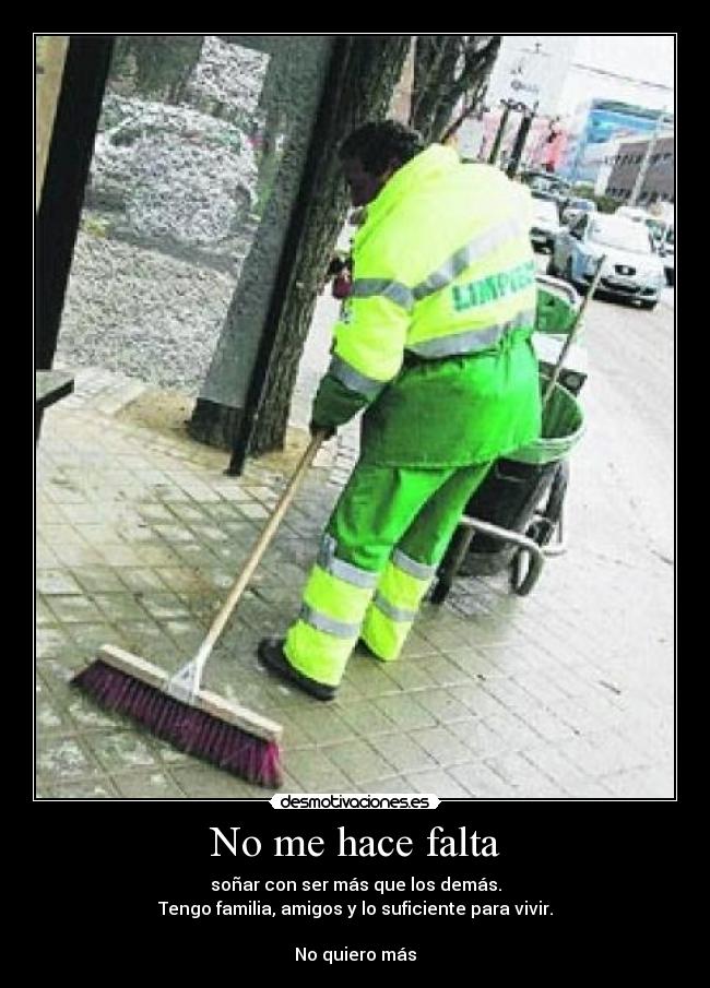 carteles barrendero humilde desmotivaciones