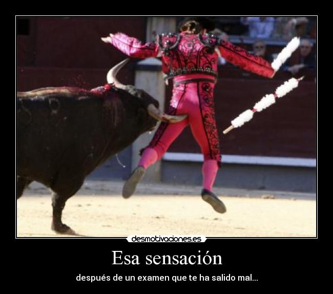 Esa sensación -