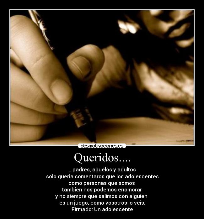 Queridos.... -