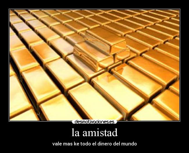 la amistad -