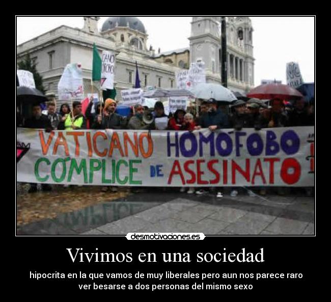 Vivimos en una sociedad -