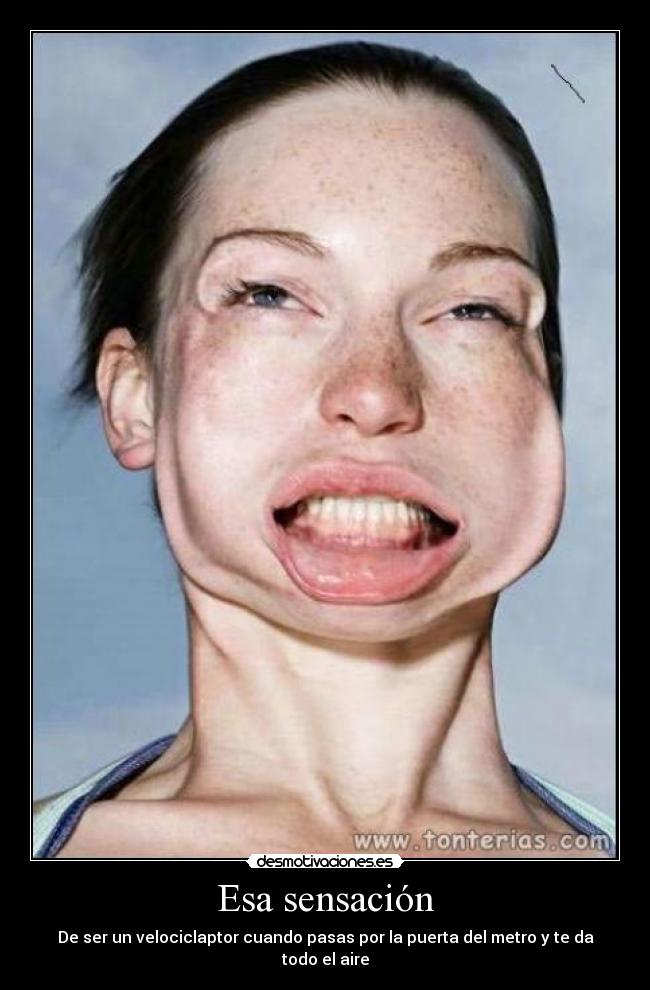 carteles velociclaptor desmotivaciones