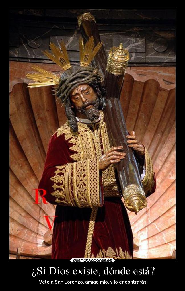 ¿Si Dios existe, dónde está? -