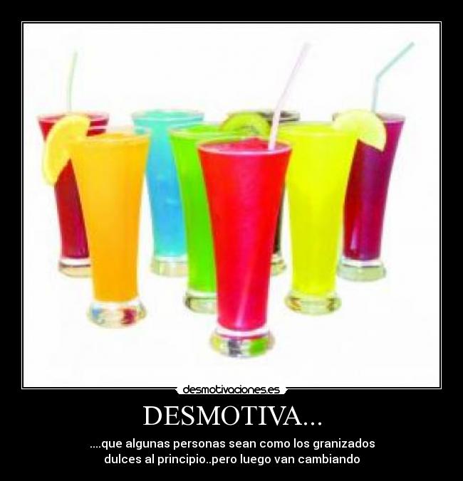 DESMOTIVA... -