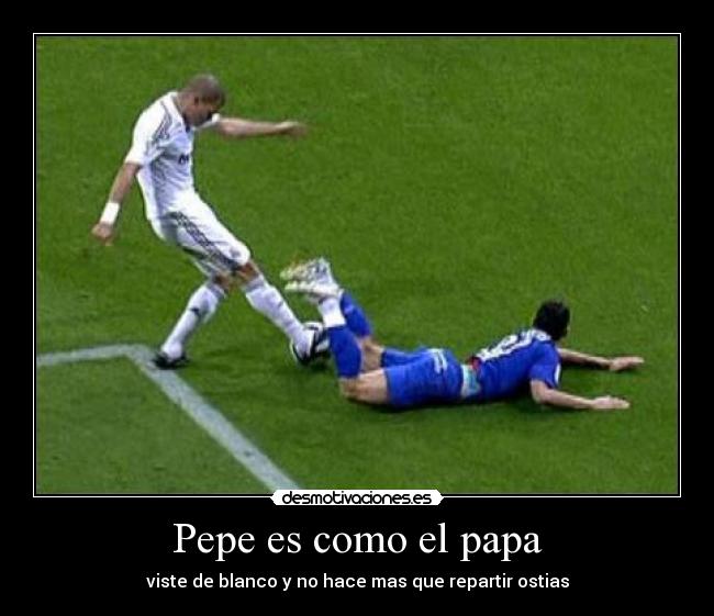 Pepe es como el papa -