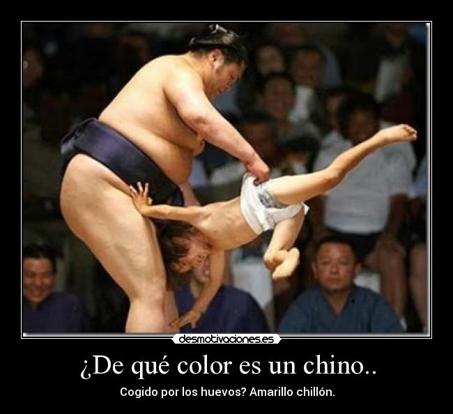 ¿De qué color es un chino.. - 