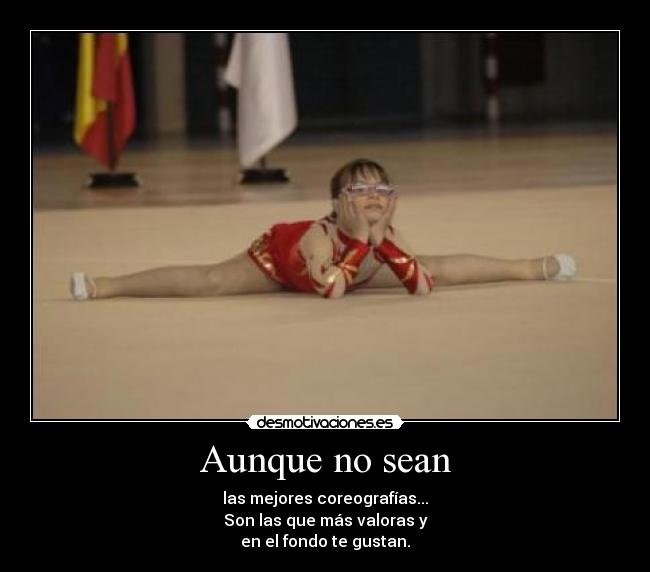 Aunque no sean -