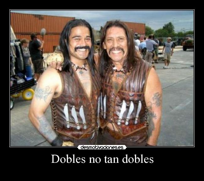 Dobles no tan dobles -