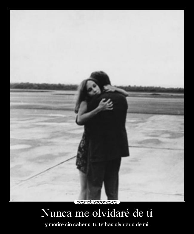 Nunca me olvidaré de ti -