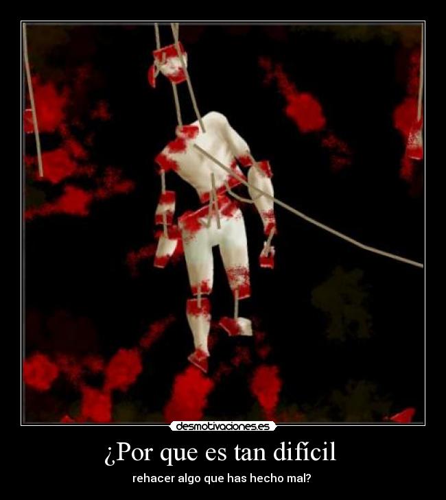 ¿Por que es tan difícil -