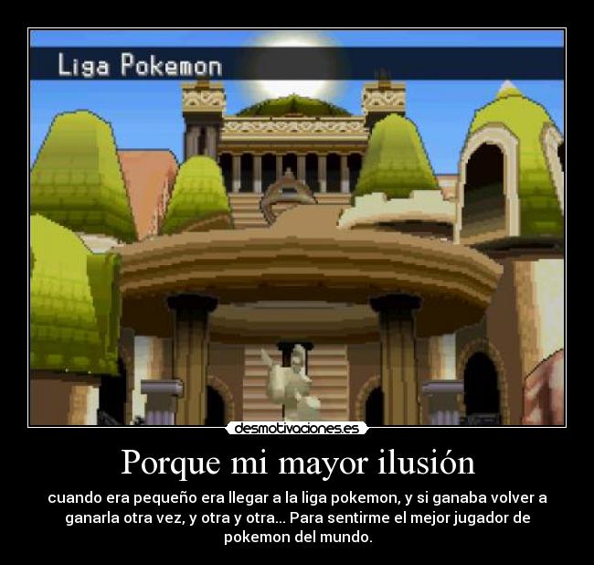 Porque mi mayor ilusión - 