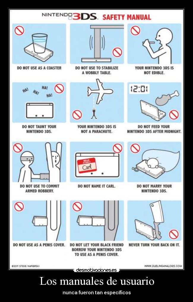 Los manuales de usuario -
