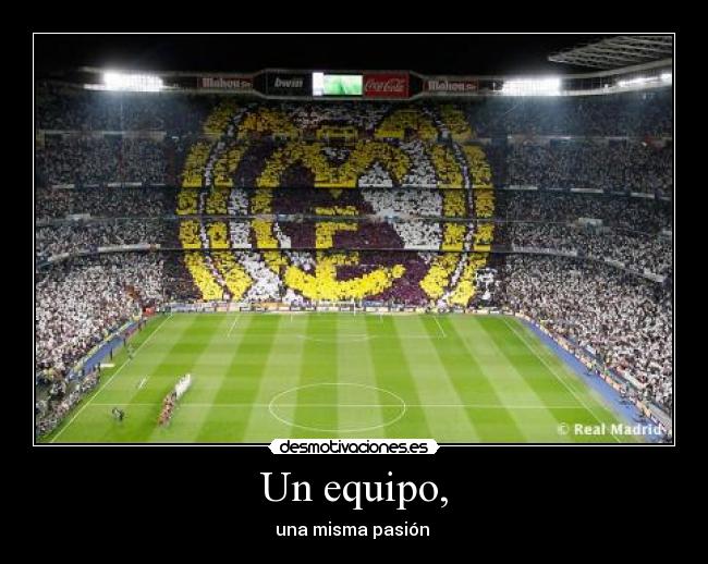 Un equipo, - 
