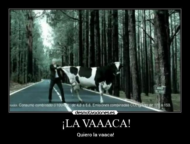 carteles vaca coche toyota desmotivaciones