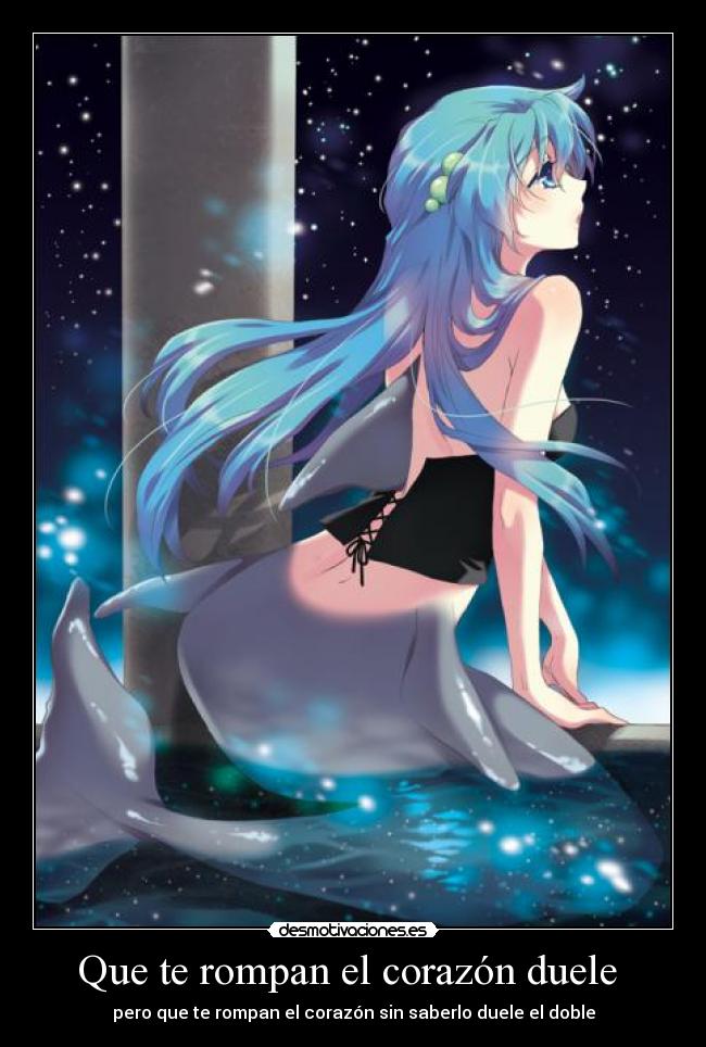 Que te rompan el corazón duele - pero que te rompan el corazón sin saberlo duele el doble