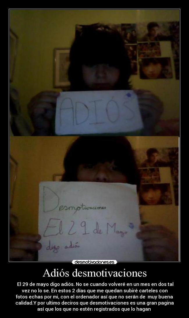 Adiós desmotivaciones - 