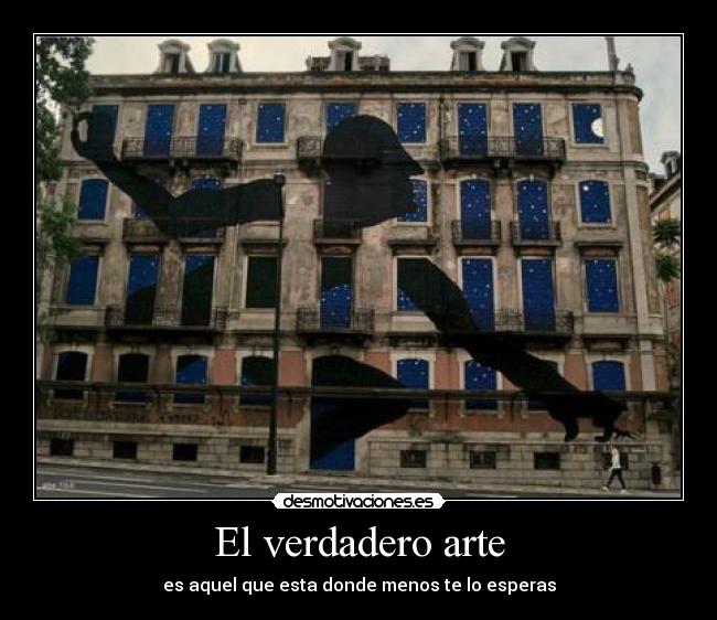 El verdadero arte -