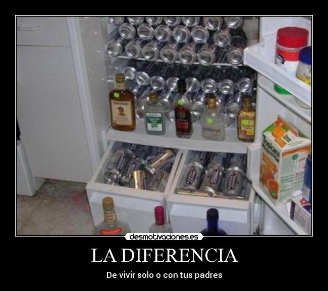 LA DIFERENCIA - De vivir solo o con tus padres