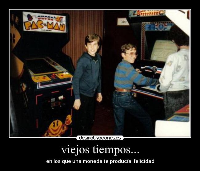viejos tiempos... - en los que una moneda te producía felicidad