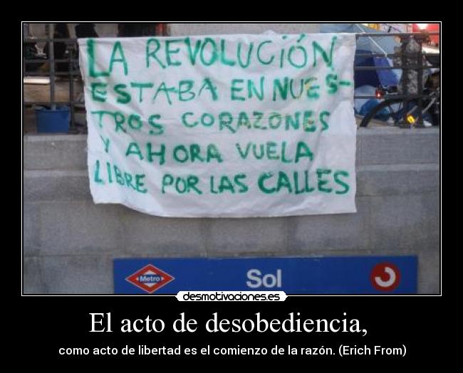 carteles desobediencia desmotivaciones