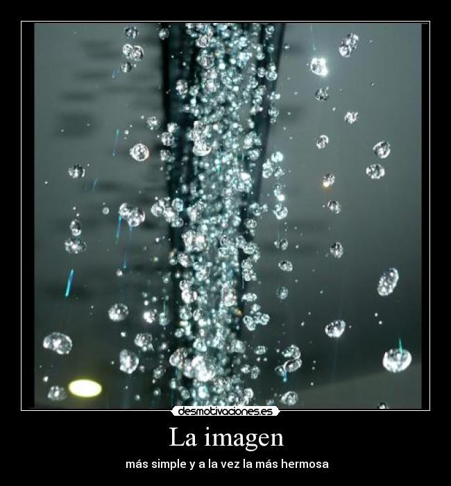 La imagen -  más simple y a la vez la más hermosa