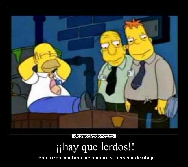 ¡¡hay que lerdos!! -