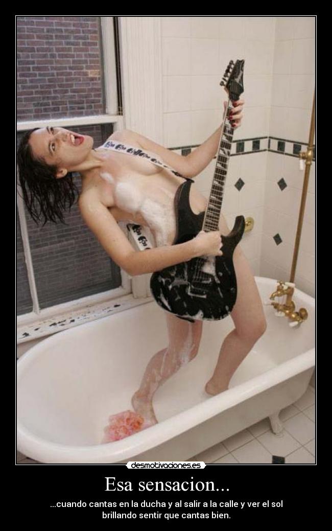 Esa sensacion... -