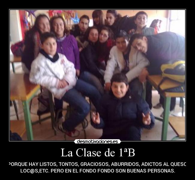 La Clase de 1ªB -