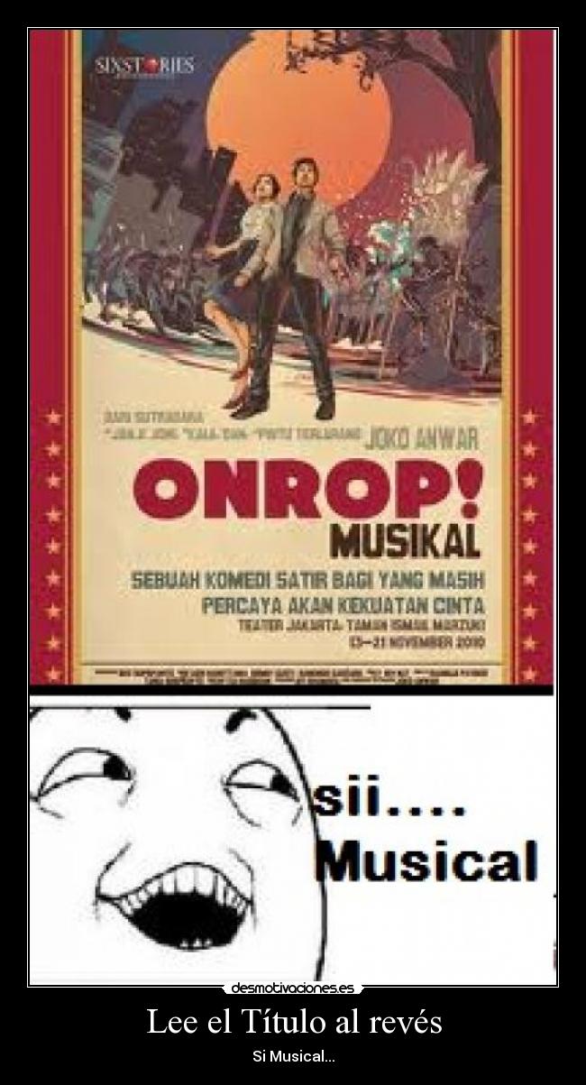 Lee el Título al revés - Si Musical...