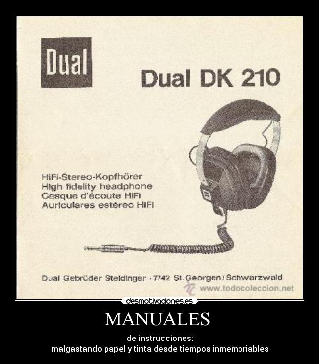 carteles manual instrucciones papel malgastar desmotivaciones