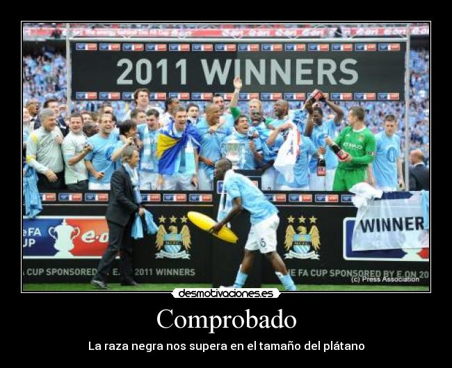 Comprobado - La raza negra nos supera en el tamaño del plátano