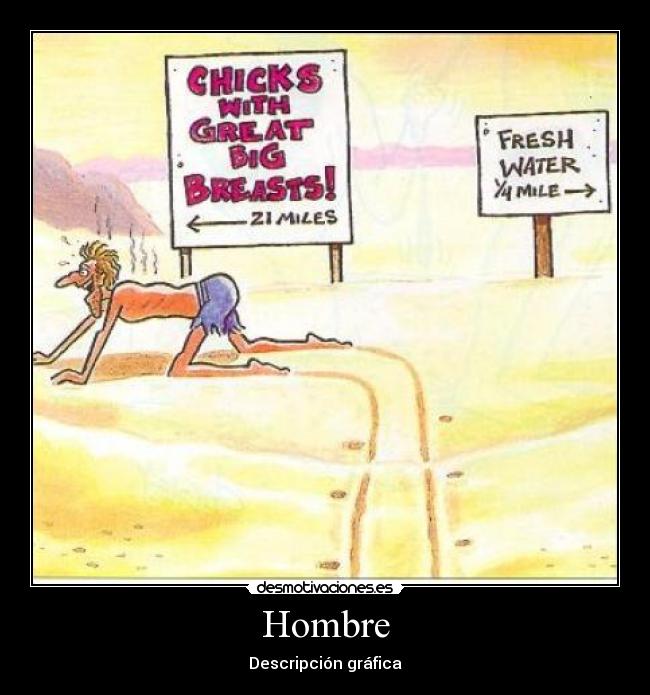 Hombre - Descripción gráfica